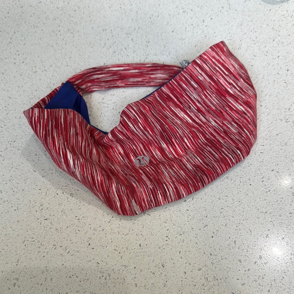 lululemon athletica Red and White Hair Accessory